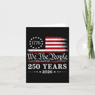 Das Volk 250 Jahre 1776 2026 Amerikanische Flagge Karte