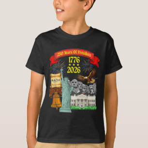 Das Volk 250 Jahre Freiheit 1776-2026 250. T-Shirt