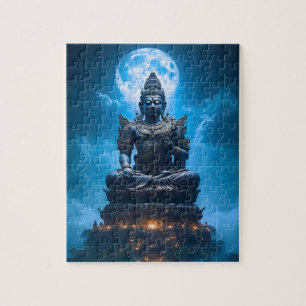 Das volle Mondlicht des Buddha Puzzle
