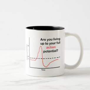 Das volle Potenzial ausschöpfen Zweifarbige Tasse