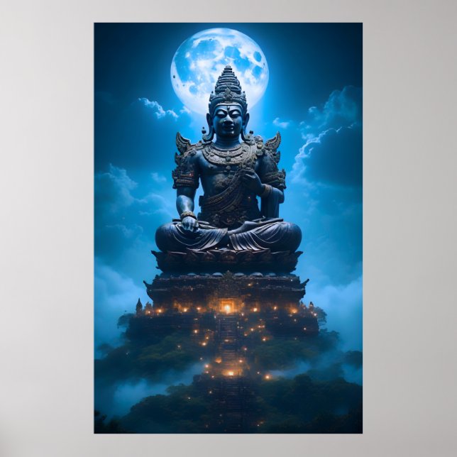 Das Vollmondlicht des Buddha Poster (Vorne)