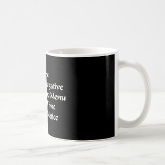 DAS VORRECHT DES KOCHS TASSE