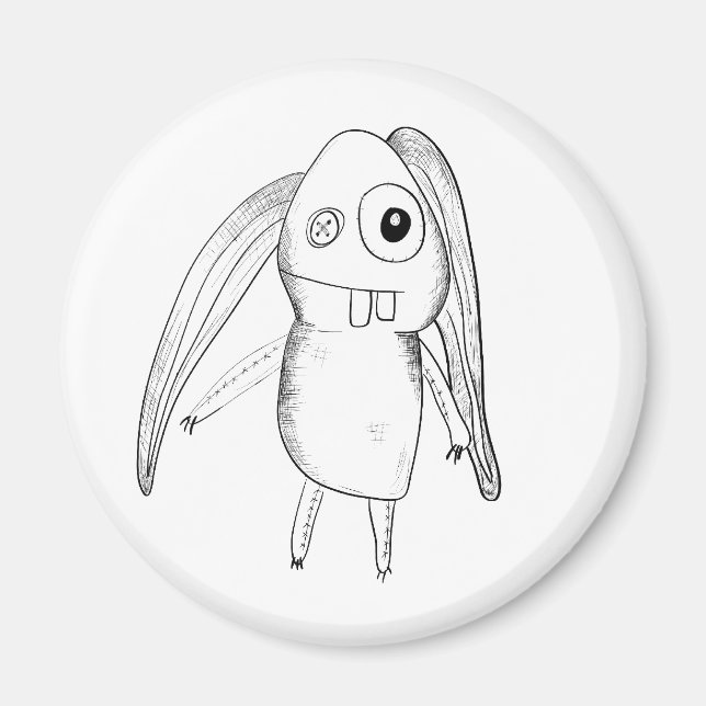 Das Wabbit Magnet (Vorne)