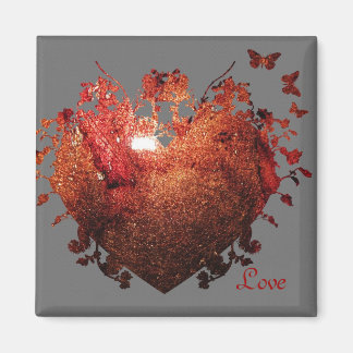Das wachsende Herz der Liebe Magnet !
