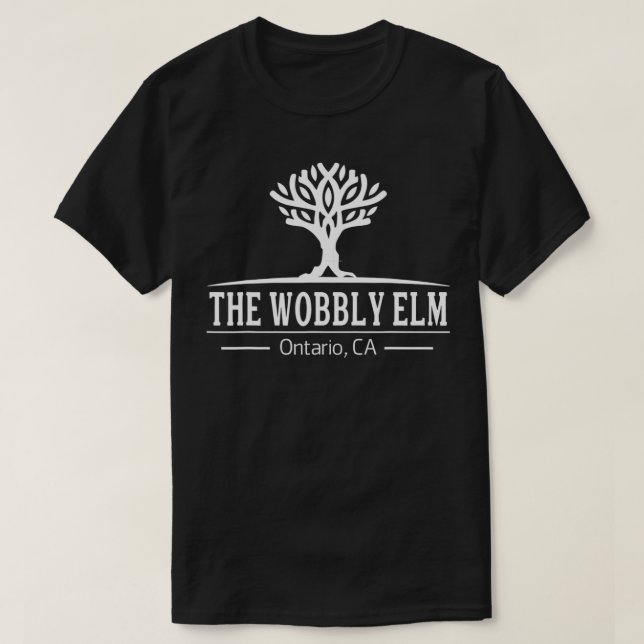 Das wackelige Elm T-Shirt (Design vorne)