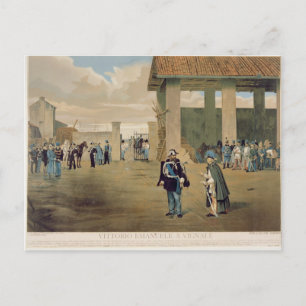 Das Waffenstillstand von Vignale Postkarte