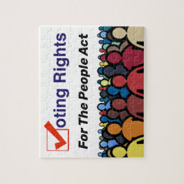 Das Wahlrecht für die Menschen Akt Jigsaw Puzzle