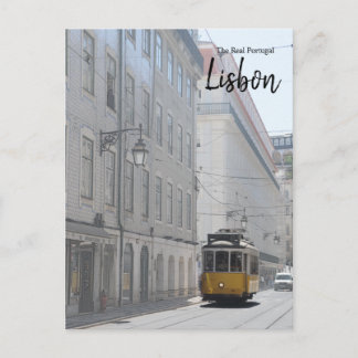 Das wahre Portugal - Lissaboner Jahrgang Postkarte