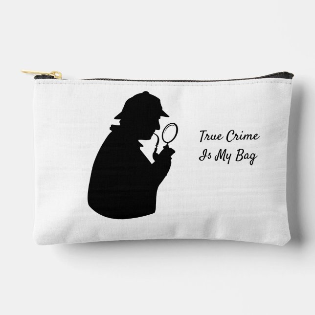 Das wahre Verbrechen ist mein Beutel mit Taschenzu (Vorderseite)