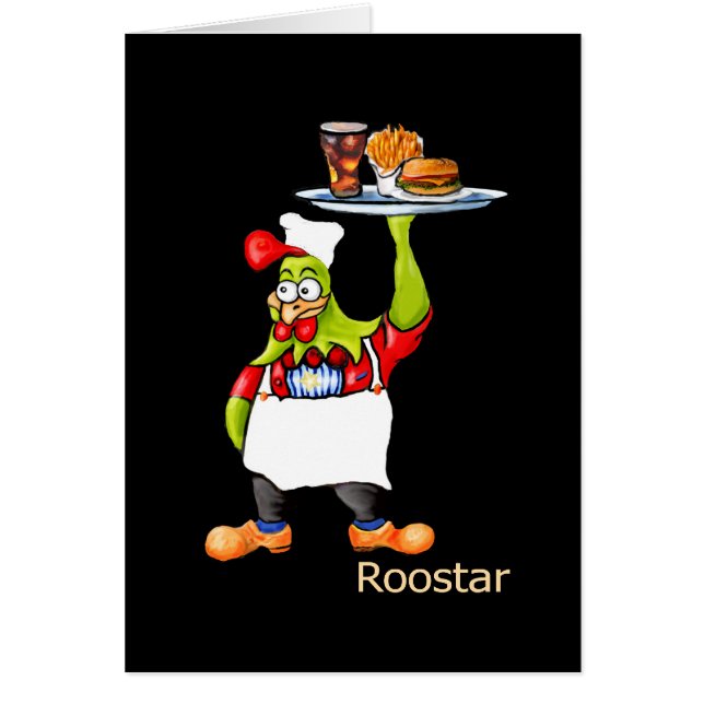 das waiter* der *Roostar Stange (Vorne)