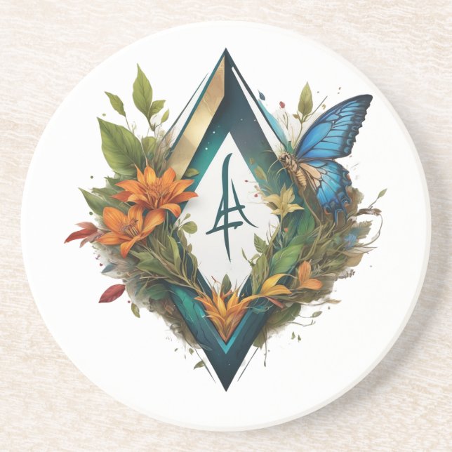 das Waldlied-2 Getränkeuntersetzer (Vorne)