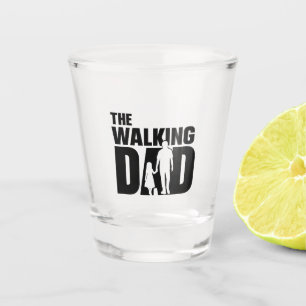 Das Walking Dad Vater-Tochter-Shotglas Schnapsglas