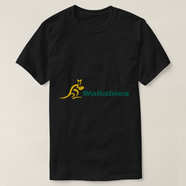 Das Wallabies-Logo Klassischer T - Shirt (Design vorne)