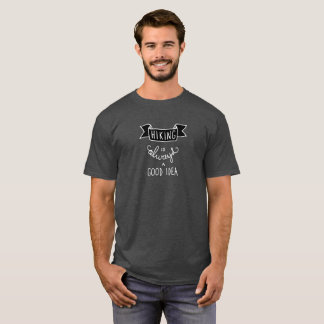 Das Wandern ist immer ein guter T - Shirt der