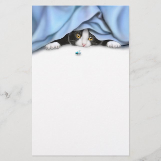 Das Wanzen-Jäger-Katzen-Briefpapier Briefpapier (Vorderseite)