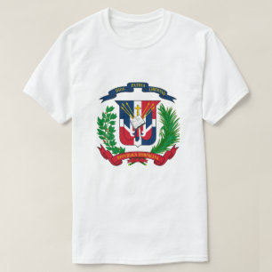 Das Wappen der Dominikanischen Republik T - Shirt