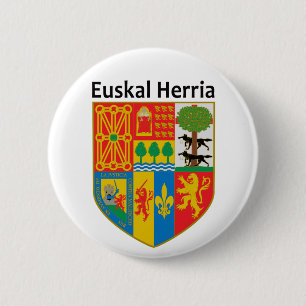 das Wappen des Baskenlandes (Euskal Herria), Button