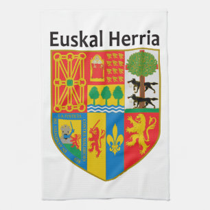 Das Wappen des Baskenlands (Euskal Herria), Handtuch