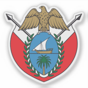 Das Wappen Dubais Aufkleber