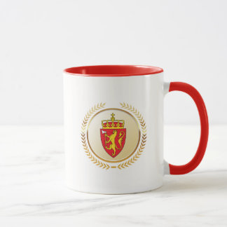 Das Wappen Norwegens Tasse
