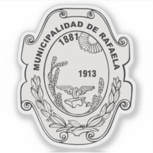 Das Wappen von Rafaela (Santa Fe), Argentinien Aufkleber