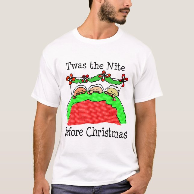 Das war der Nite vor Weihnachten T - Shirt (Vorderseite)