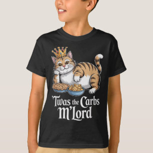 Das war die Carbs Mlord Funny Katze mit Krone für T-Shirt