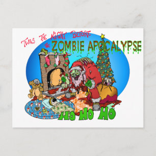 Das war die Nacht vor den Zombies Postkarte