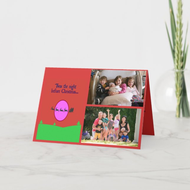 Das war die Nacht vor Weihnachten 2 Fotos (Vorderseite)