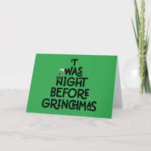 Das war die Nacht vor Weihnachten Karte