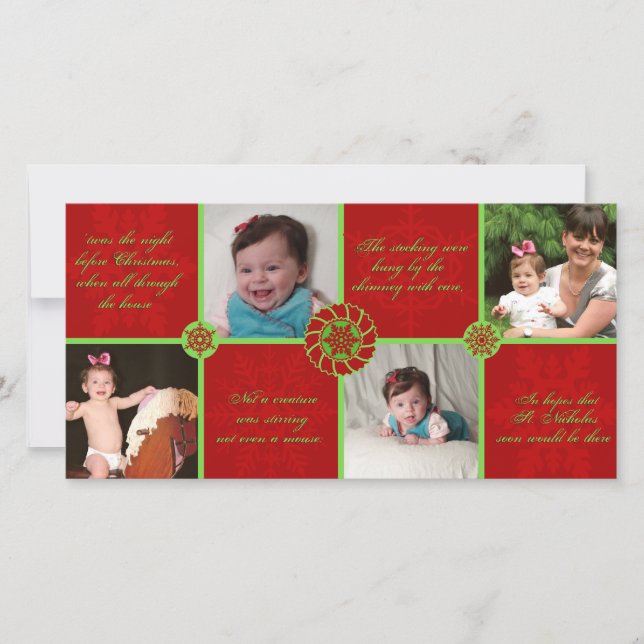 Das war die Nacht vor Weihnachten Weihnachts-Fotok (Vorderseite)