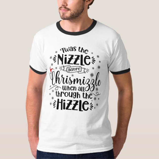 Das war die Nizzle vor Christus, Weihnachten T-Shirt (Vorderseite)