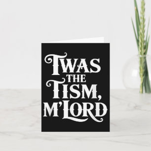 Das war die Unterstützung des Tismus-Mlord-Autismu Karte