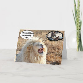 Das war ein seltsamer Traum Karte