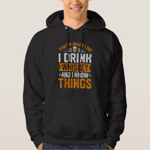 Das war ich, ich trinke Whiskey und ich kenne Ding Hoodie