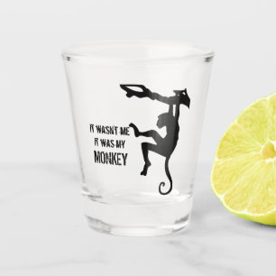 Das war mein Affe Schnapsglas