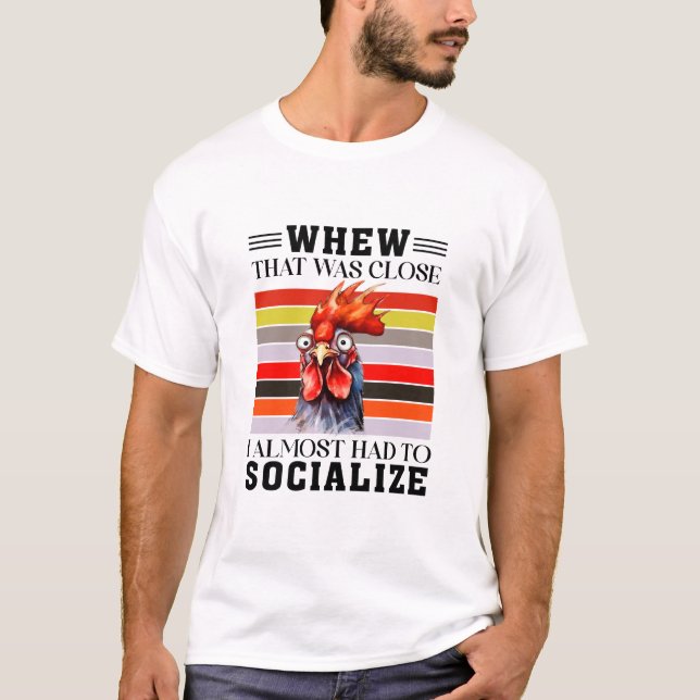 Das war Nah - lustige Zitate T-Shirt (Vorderseite)