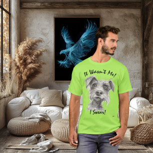 Das war nicht ich! Funny Dog T - Shirt - Ich schwö
