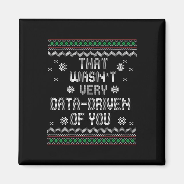 Das war nicht sehr datenintensiv über WeihnachtsWe Magnet (Vorne)