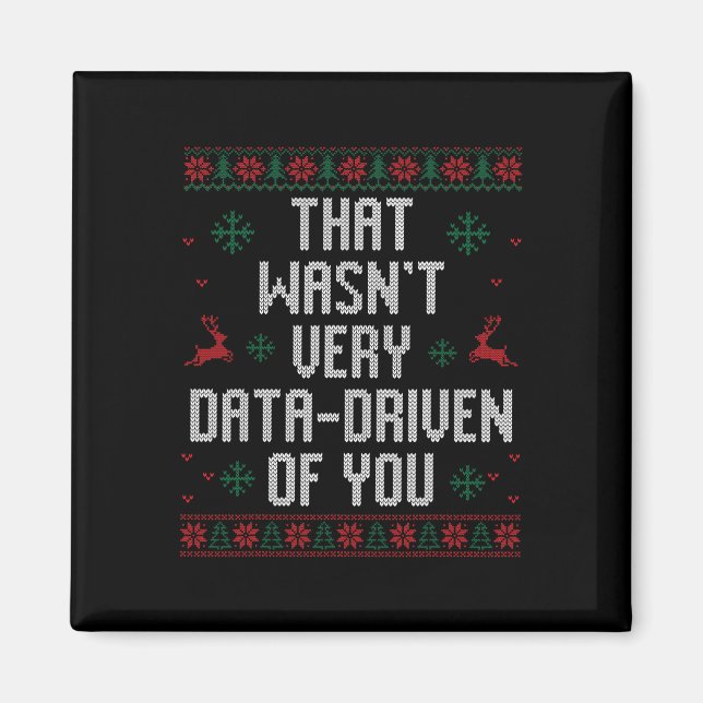 Das war nicht sehr datenintensiv über WeihnachtsWe Magnet (Vorne)
