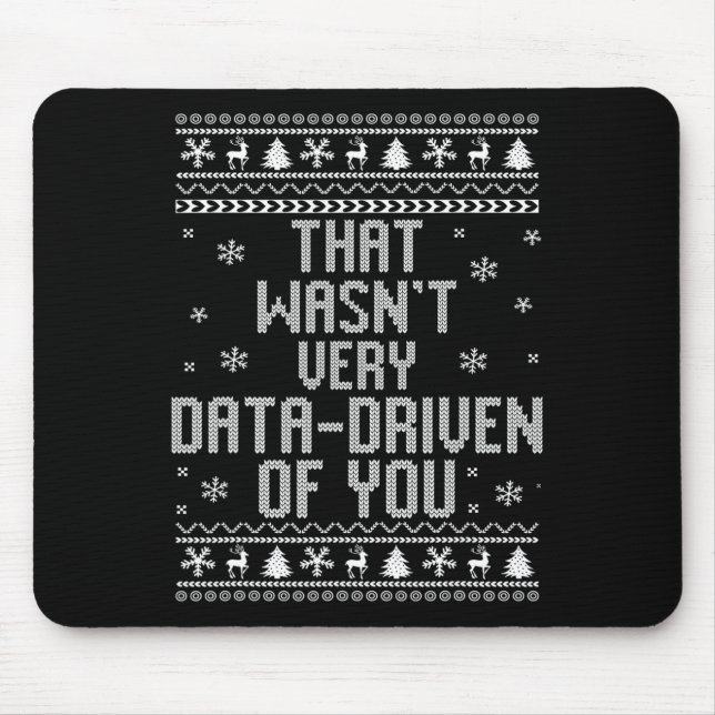 Das war nicht sehr datenintensiv über WeihnachtsWe Mousepad (Vorne)