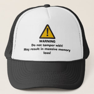 Das WARNEN geben nicht sich mit Hut ab Truckerkappe