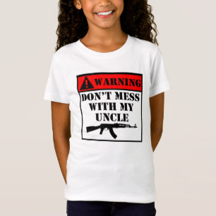 Das Warnen verwirren nicht mit meinem Onkel T-Shirt