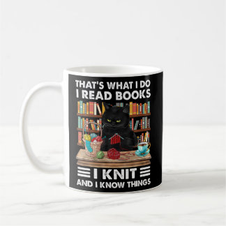 Das, was ich lese Bücher, die ich Strick Katzenzuc Kaffeetasse