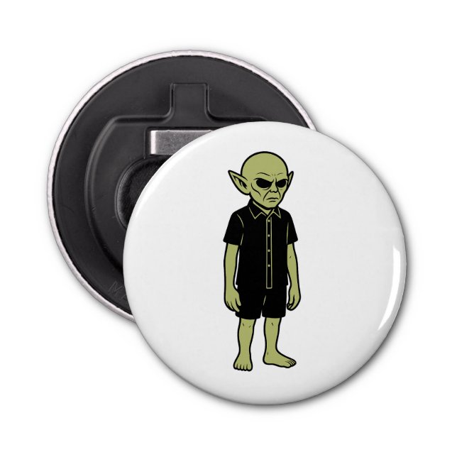 Das, was sie gesehen haben - ich glaube, Alien beg Flaschenöffner (Vorderseite)