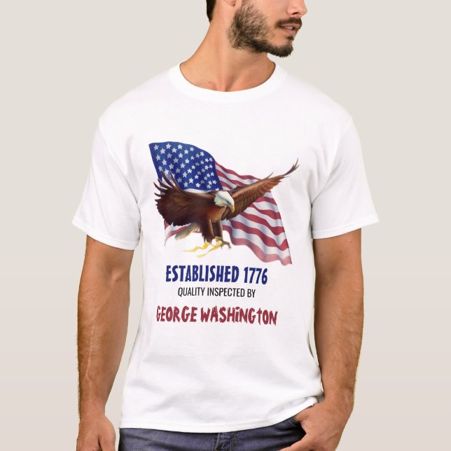 Das "Washington-Approved" Qualitätsshirt T-Shirt (Vorderseite)