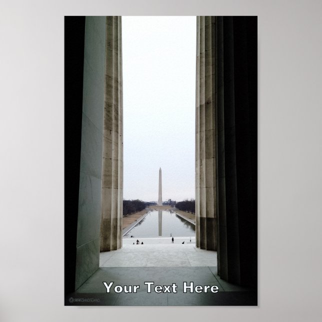 Das Washington-Denkmal Poster (Vorne)