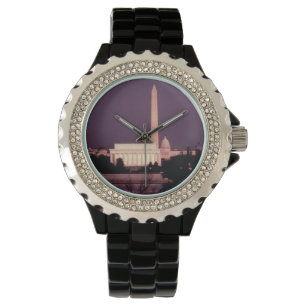 Das Washington Monument, die Hauptstadt und Jeffer Armbanduhr