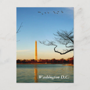 Das Washington Monument Postkarte