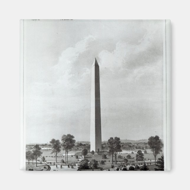Das Washington Monument und die Umgebung Magnet (Vorne)